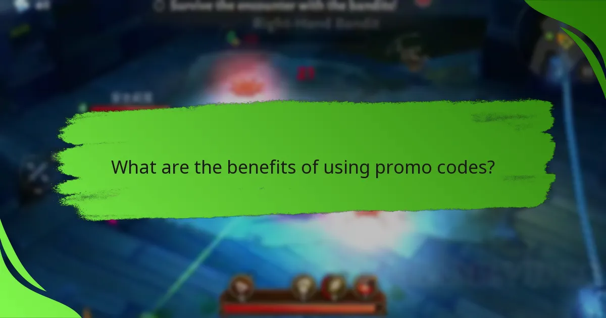 What are the benefits of using promo codes?